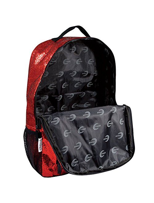 Chasse Glitter Cheer Backpack For Girls - Cheerleading Travel Bag For Cheerleaders