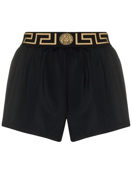 Versace Greca-waistband shorts