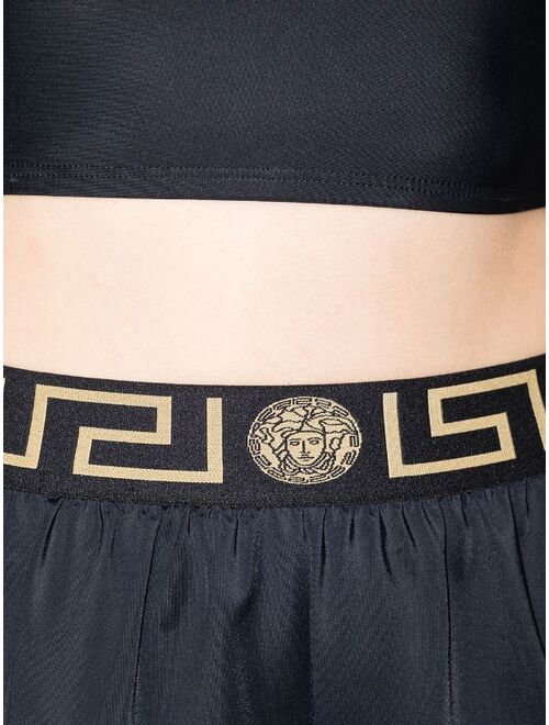 Versace Greca-waistband shorts