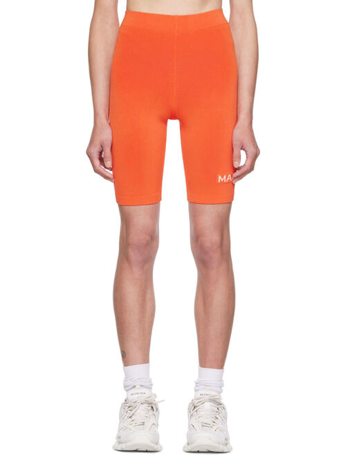Marc Jacobs Orange 'The Sport Short' Shorts
