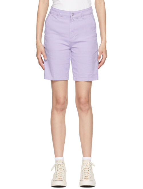 Carhartt Work In Progress Purple Pierce Shorts