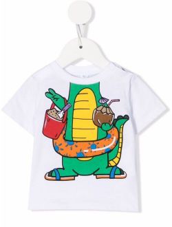 Kids graphic-print T-shirt