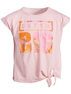 ID Ideology Big Girls Dream Big Knotted T-Shirt, Created for Macy's