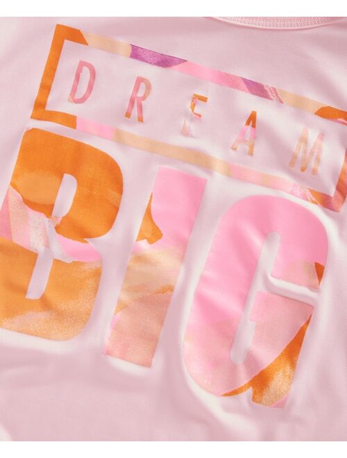 ID Ideology Big Girls Dream Big Knotted T-Shirt, Created for Macy's