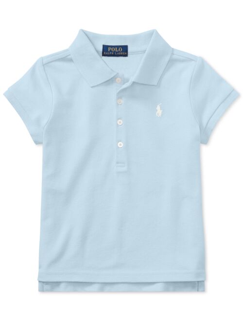 Polo Ralph Lauren Toddler and Little Girls Cotton Polo Shirt