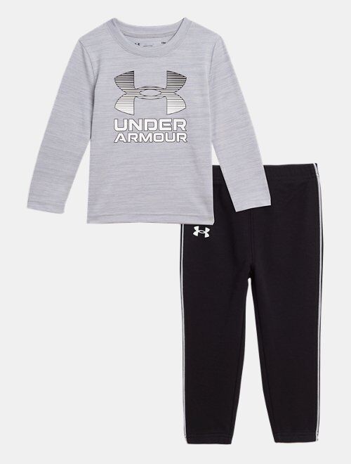 Under Armour Boys' Toddler UA Big Logo 2-Piece Set