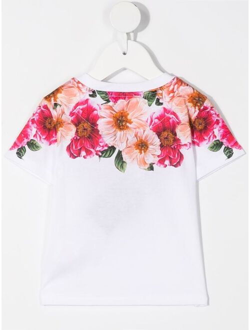 Dolce & Gabbana Kids floral print T-shirt