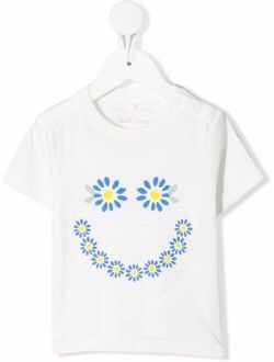 Kids floral-print T-shirt