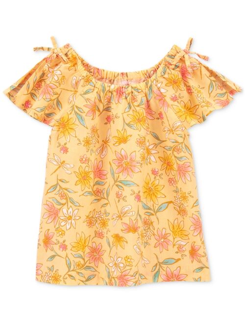 Carter's Toddler Girls Floral-Print Shirt