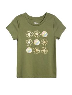 Toddler Girls Short Sleeves Graphic T-shirt