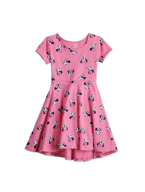 Disney's Minnie Mouse Girls 4-12 Physical Adaptive Skater Dress by Jumping Beans