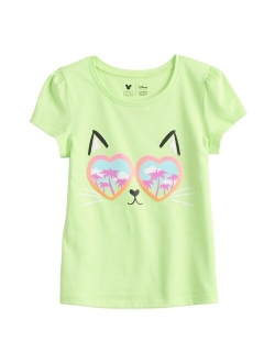 Toddler Girl Jumping Beans Shirred Sleeve Graphic Tee