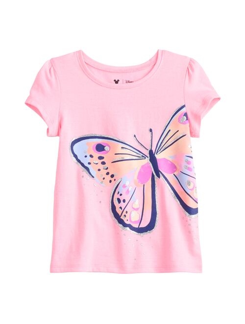 Toddler Girl Jumping Beans Shirred Sleeve Graphic Tee