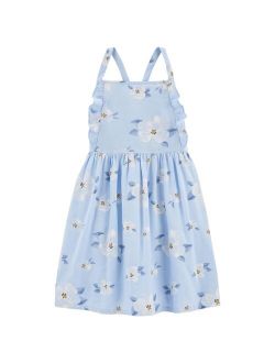 Girls 4-12 Carter's Daisy Linen Dress