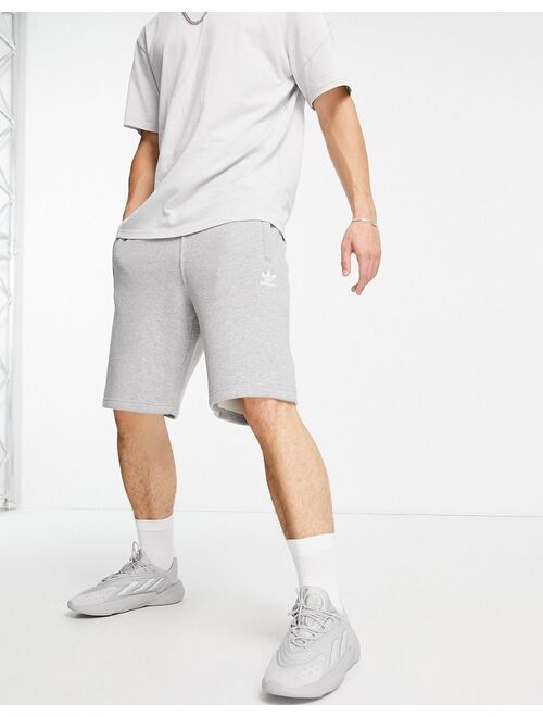 adidas Originals essentials shorts in gray