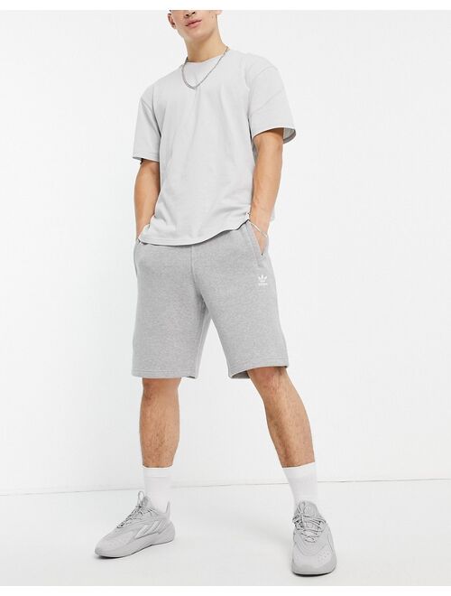adidas Originals essentials shorts in gray