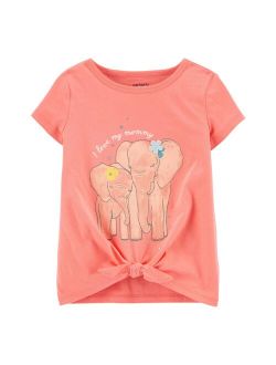 Toddler Girl Carter's Elephant Graphic Tee