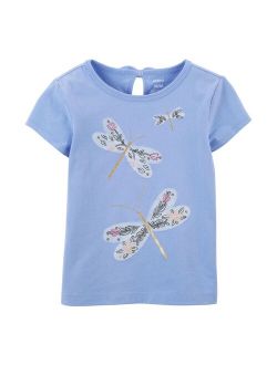 Toddler Girl Carter's Dragonfly Jersey Tee