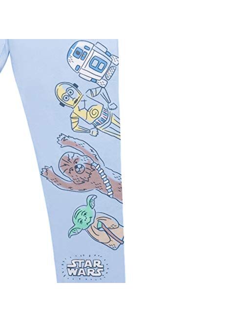 STAR WARS Yoda Chewbacca R2-D2 C-3PO Leia Girls 3 Pack Leggings