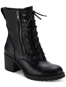 Sloanie Lace-Up Lug Sole Hiker Booties, Created for Macy's