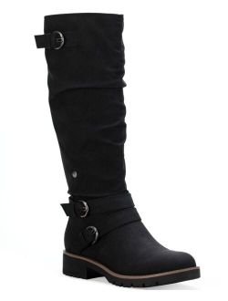Brinley Strapped Lug-Sole Boots, Created for Macy's