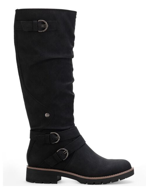 SUN + STONE Brinley Strapped Lug-Sole Boots, Created for Macy's