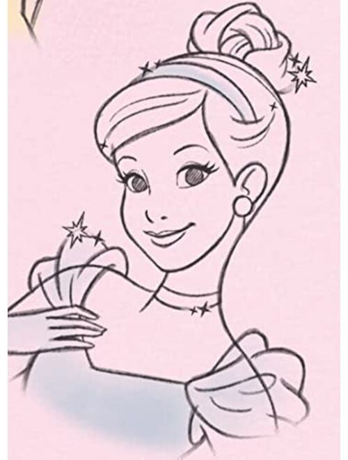 Disney Princess Little Girls' Princess Head Shots Dress