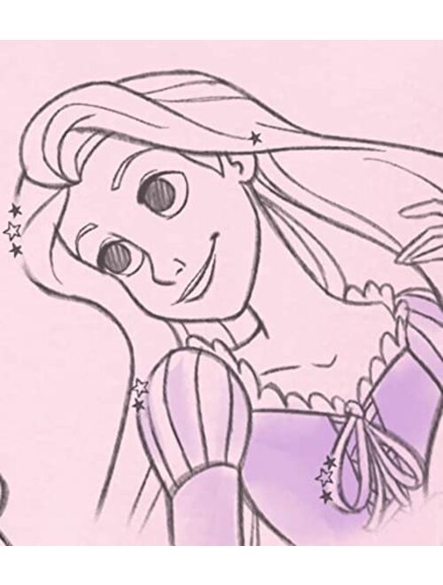 Disney Princess Little Girls' Princess Head Shots Dress