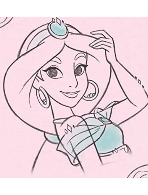 Disney Princess Little Girls' Princess Head Shots Dress