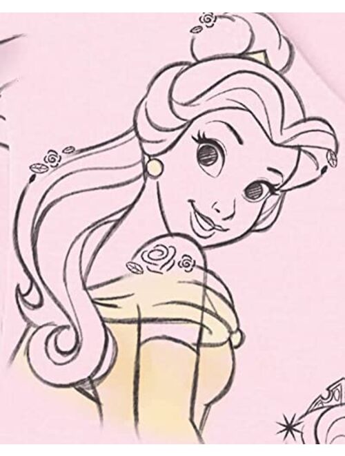 Disney Princess Little Girls' Princess Head Shots Dress