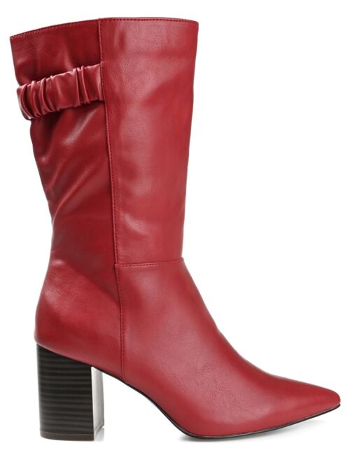 JOURNEE COLLECTION Women's Wilo Wide Calf Boots