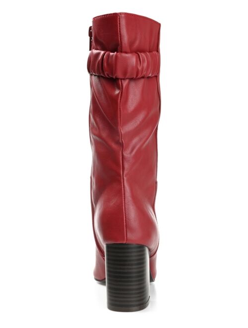 JOURNEE COLLECTION Women's Wilo Wide Calf Boots