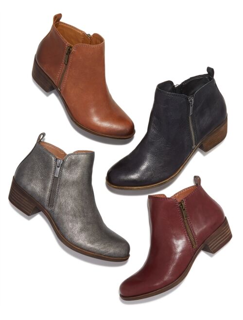 Lucky Brand Women's Basel Leather Booties