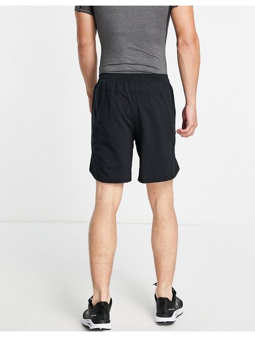 Under Armour Run Launch 7'' 2 in 1shorts in black