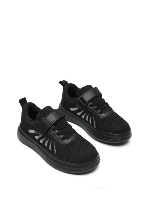 Shein Boys Hook-and-loop Fastener Sneakers