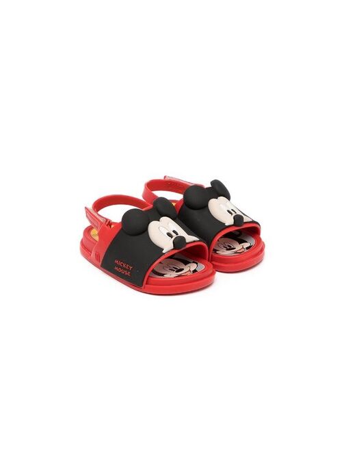 Mini Melissa Mickey-embellished sandals