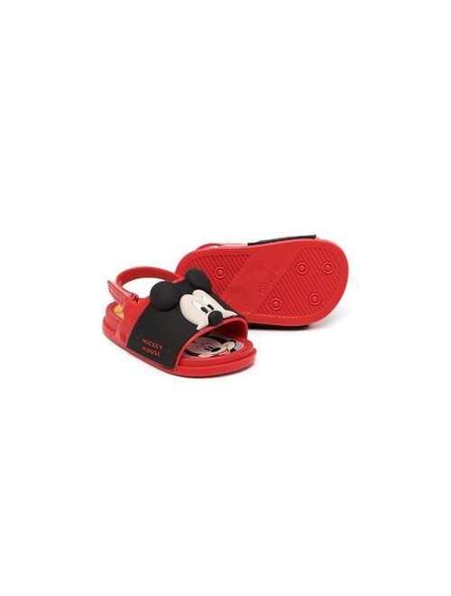 Mini Melissa Mickey-embellished sandals