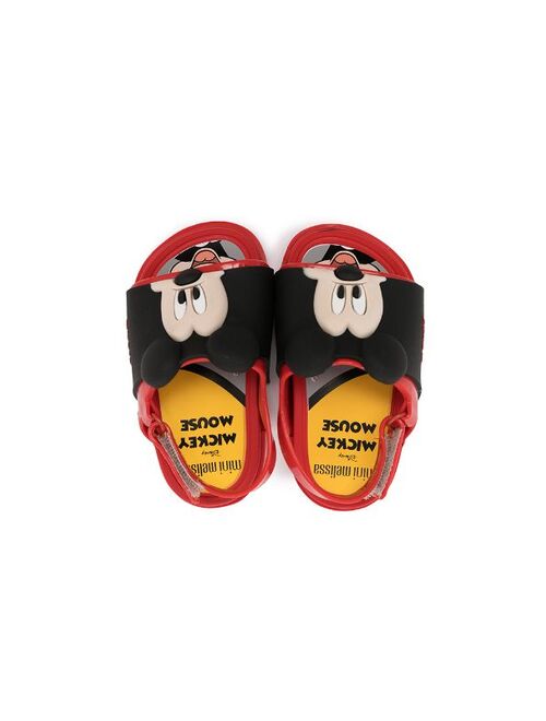 Mini Melissa Mickey-embellished sandals