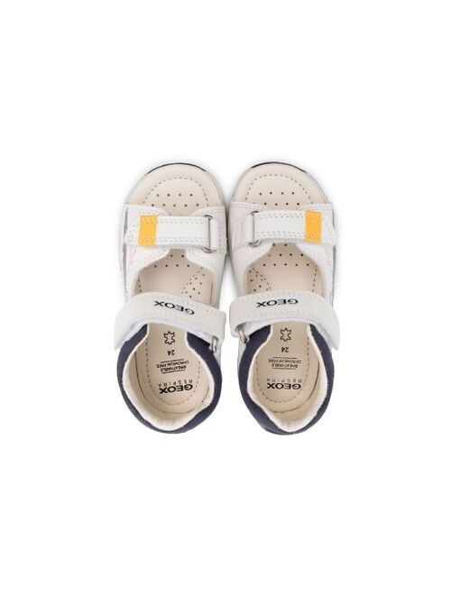 Geox Kids graphic-print touch-strap sandals