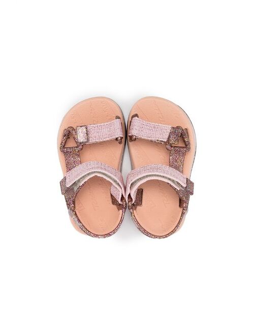 Mini Melissa touch-strap sandals