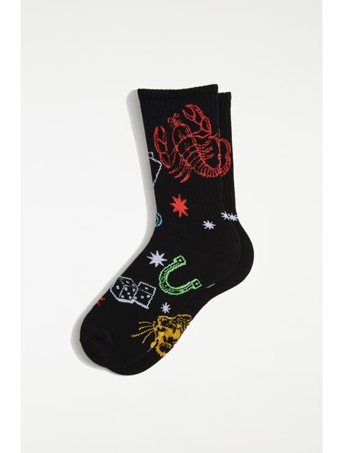 Urban Outfitters Wild West Crew Sock