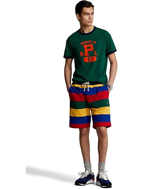 Polo Ralph Lauren 8" Striped Fleece Shorts