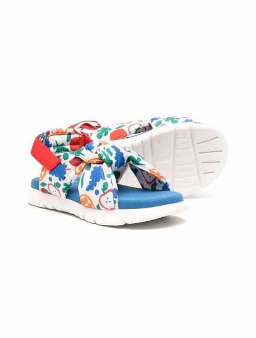 Camper Kids Oruga floral-print sandals