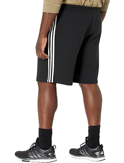 adidas Essentials 3-Stripes Fleece Shorts