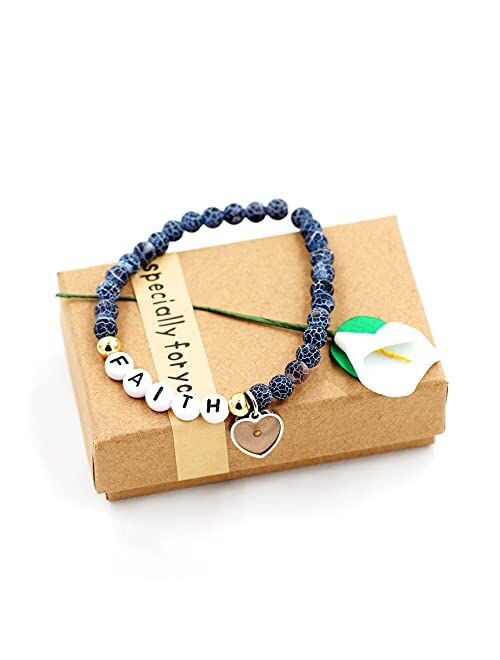 Generic Personalized Initial Name Letter Bead Bracelets for Women Men, Custom DIY Name Bracelets for Girls Boys Y1504