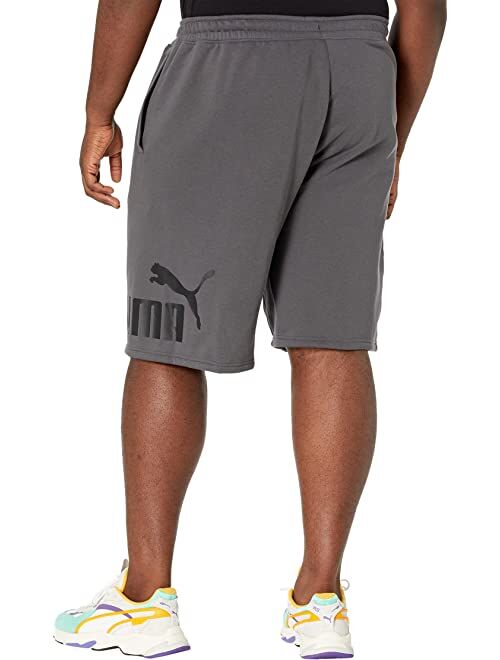 PUMA Big & Tall Big Logo 10" Fleece Shorts