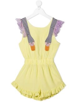 WAUW CAPOW by BANGBANG Mexico ruffled playsuit