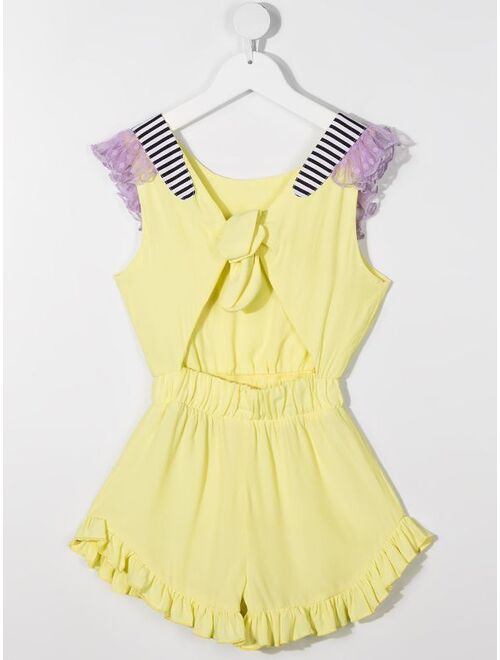 WAUW CAPOW by BANGBANG Mexico ruffled playsuit