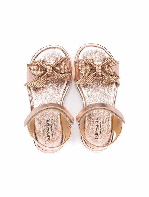 BabyWalker open-toe leather sandals