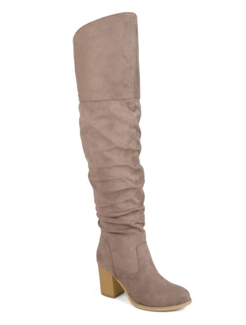 Journee Collection Women's Kaison Over the Knee Boot